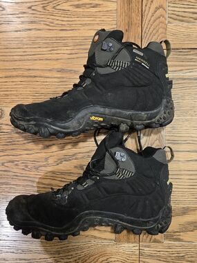 Merrell Black Men's Trail-Ready Hiking Boots
